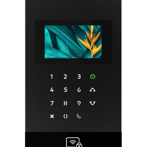 Вызывная панель IP-домофона BAS-IP AA-12FB BLACK Вызывная панель IP-домофона BAS-IP AA-12FB BLACK